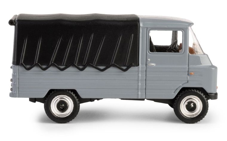 Daffi, Kolekcja Polskiej Motoryzacji, Żuk, pojazd, model metalowy, szary, 1:43