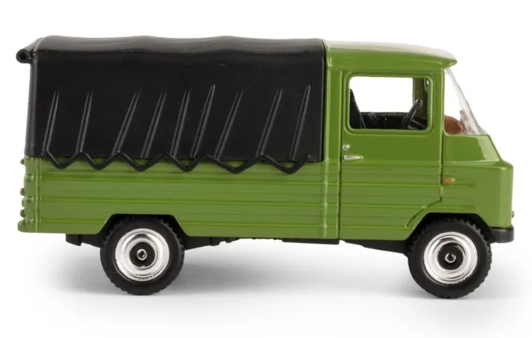 Daffi, Kolekcja Polskiej Motoryzacji, Żuk, pojazd, model metalowy, zielony, 1:43
