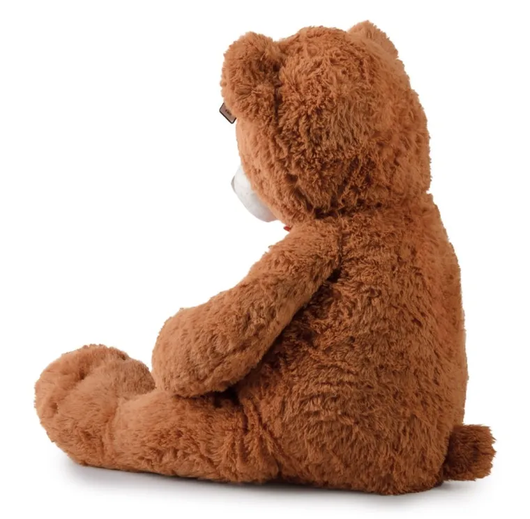 Daffi, miś, duża maskotka, brązowy, 100 cm