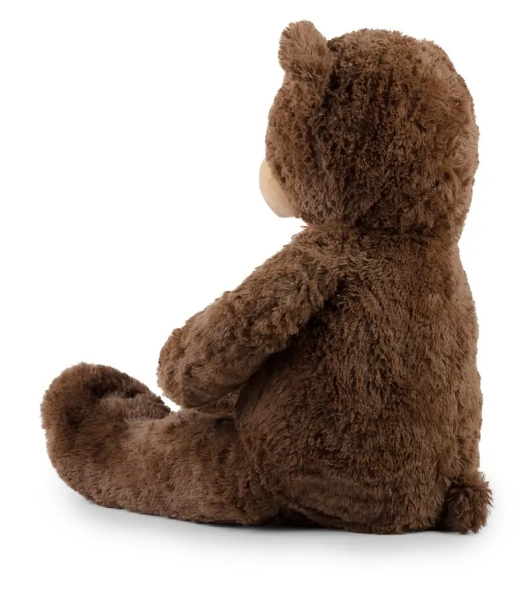 Daffi, miś, duża maskotka, ciemnobrązowy, 100 cm