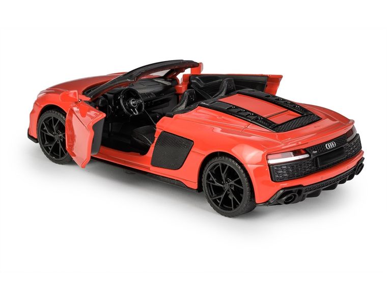 Daffi, MSZ, Audi R8 Spyder, pojazd, model metalowy, czerwony, 1:32