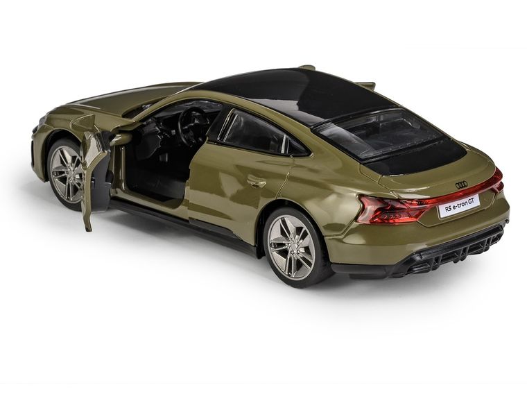Daffi, MSZ, Audi RS E-Tron GT, pojazd, model metalowy, brązowy, 1:36