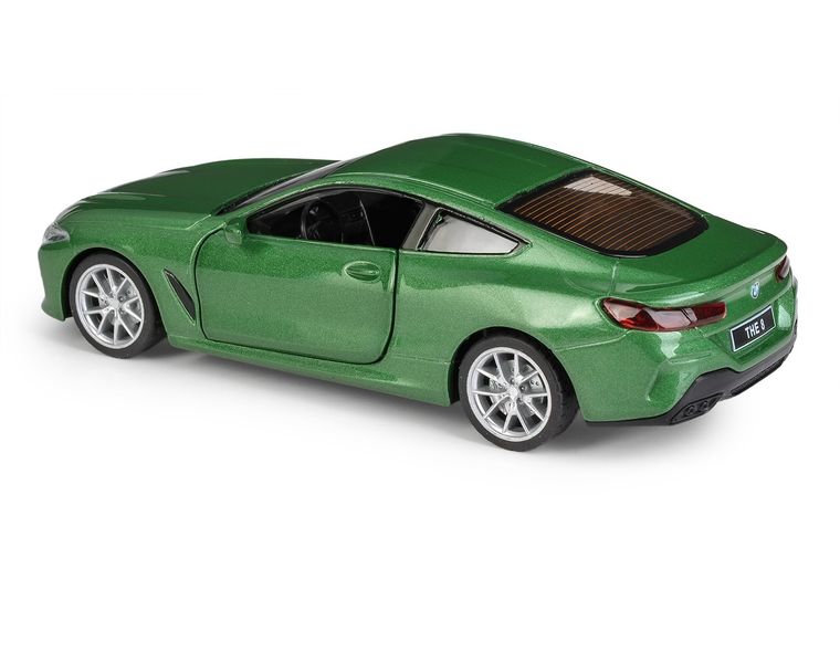Daffi, MSZ, BMW M850i Coupé, pojazd, model metalowy, zielony, 1:35