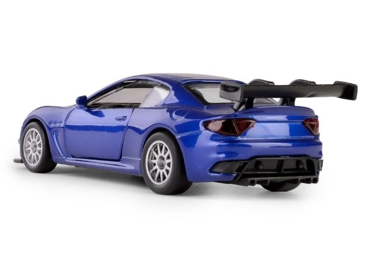 Daffi, MSZ, Maserati GranTurismo MC GT4, pojazd, model metalowy, niebieski, 1:43