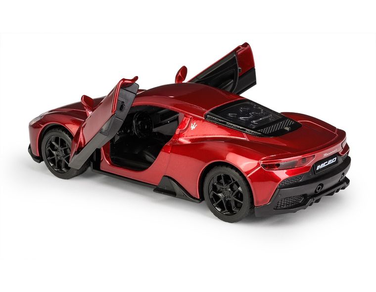 Daffi, MSZ, Maserati MC 20, pojazd, model metalowy, czerwony, 1:33