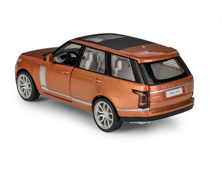 Daffi, MSZ, Range Rover 2013, pojazd, model metalowy, pomarańczowy, 1:34