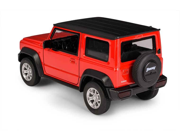 Daffi, MSZ, Suzuki Jimny, pojazd, model metalowy, czerwony, 1:26