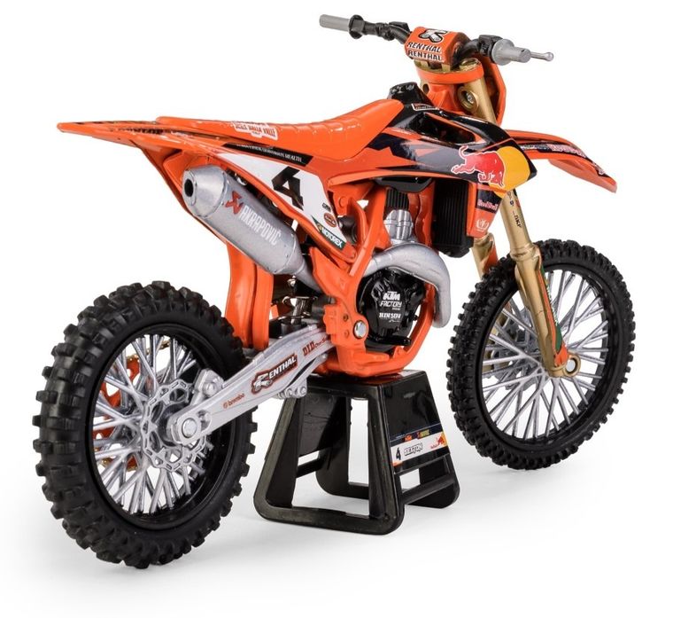 Daffi, Red Bull KTM 450 SX-F No.1 Rider: Chase Sexton 2024, motocykl, model metalowy, 1:12