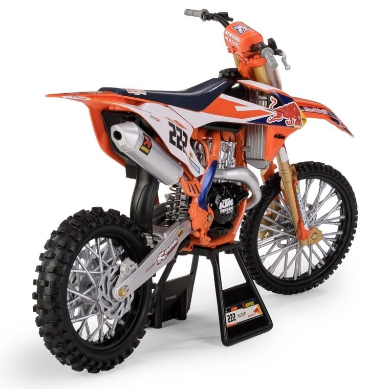 Daffi, Red Bull KTM 450SXF 2018 Tony Cairolli, motocykl, model metalowy, 1:6