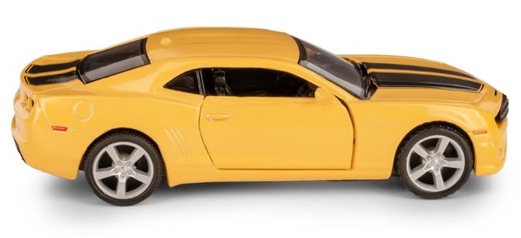 Daffi, RMZ City, Chevrolet Camaro, pojazd, model metalowy, żółty, 1:32