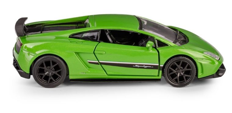 Daffi, RMZ City, Lamborghini LP570-4 Gallardo, pojazd, model metalowy, zielony, 1:36