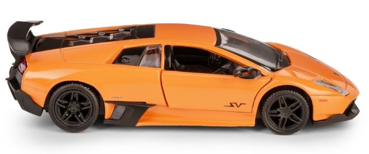 Daffi, RMZ City, Lamborghini LP670-4 Murcielago, pojazd, model metalowy, pomarańczowy, 1:32
