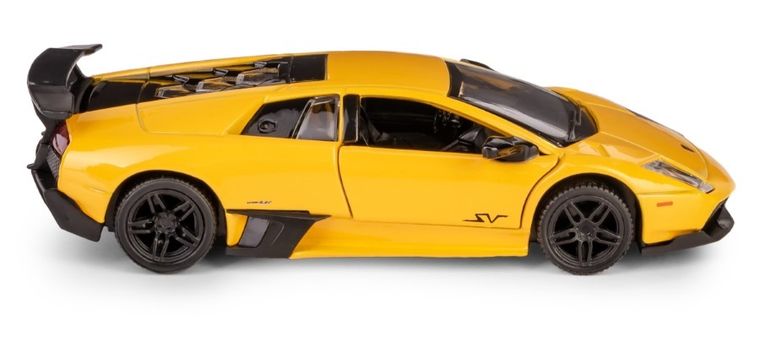 Daffi, RMZ City, Lamborghini Murcielago, pojazd, model metalowy, żółty, 1:32
