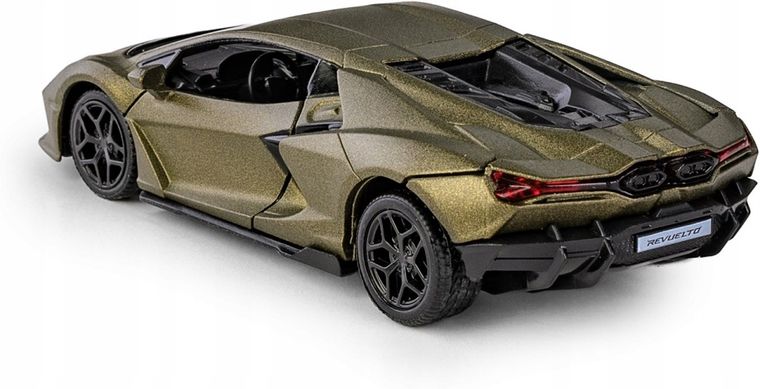 Daffi, RMZ City, Lamborghini Revuelto 2024 mat green, pojazd, model metalowy, 1:32