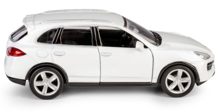 Daffi, RMZ City, Porsche Cayenne, pojazd, model metalowy, biały, 1:32