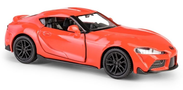 Daffi, RMZ City, Toyota Supra 2020, pojazd, model metalowy, czerwony, 1:36