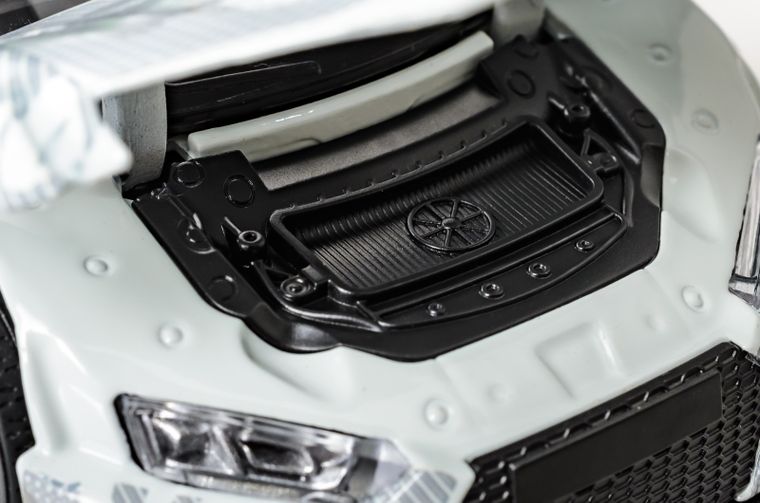 Daffi, RMZ Hobby, Audi R8 LMS GT3 2018 #81, pojazd, interaktywny model metalowy, 1:32