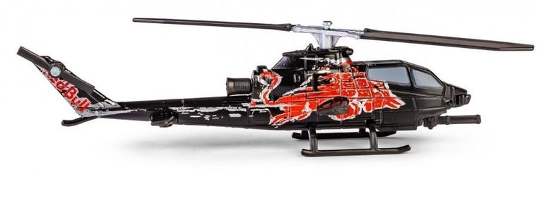 Daffi, The Flying Bulls, Bell Cobra TAH-1F, helikopter, model metalowy, 1:110