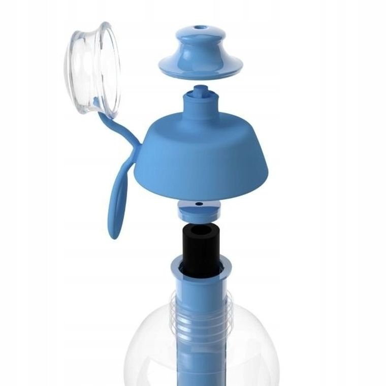 Dafi, Soft, butelka filtrująca, niebieska, 0,5l