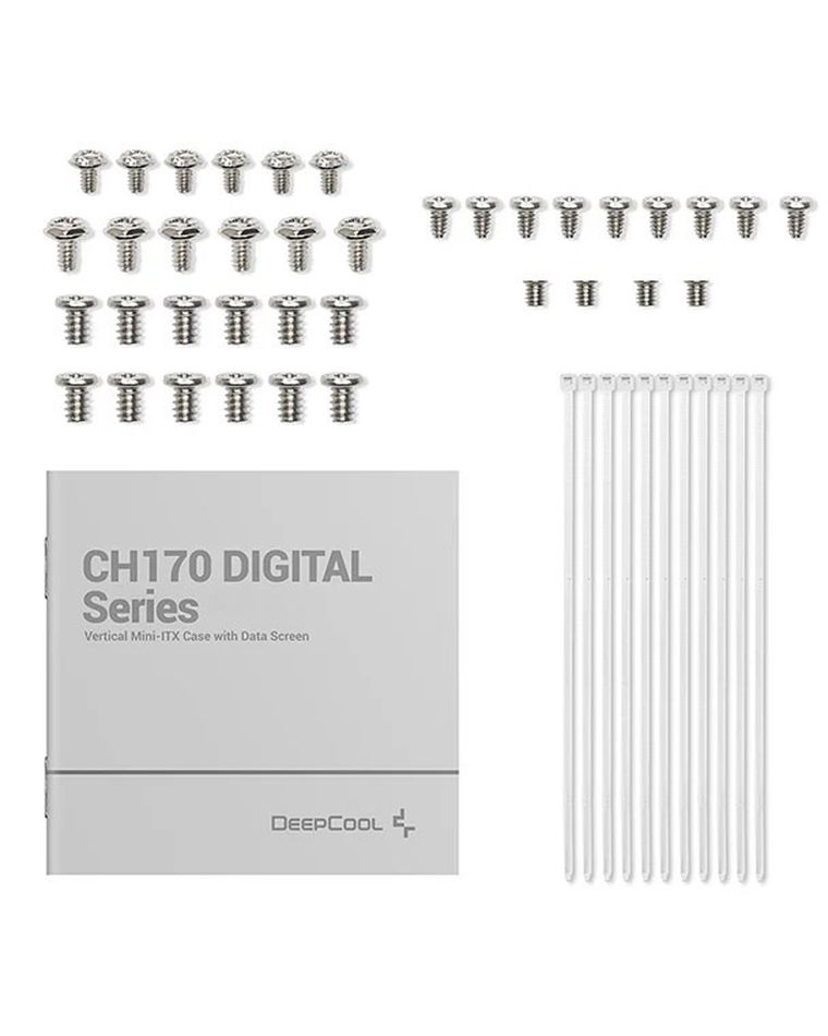 DeepCool, obudowa, CH170 DIGITAL WH