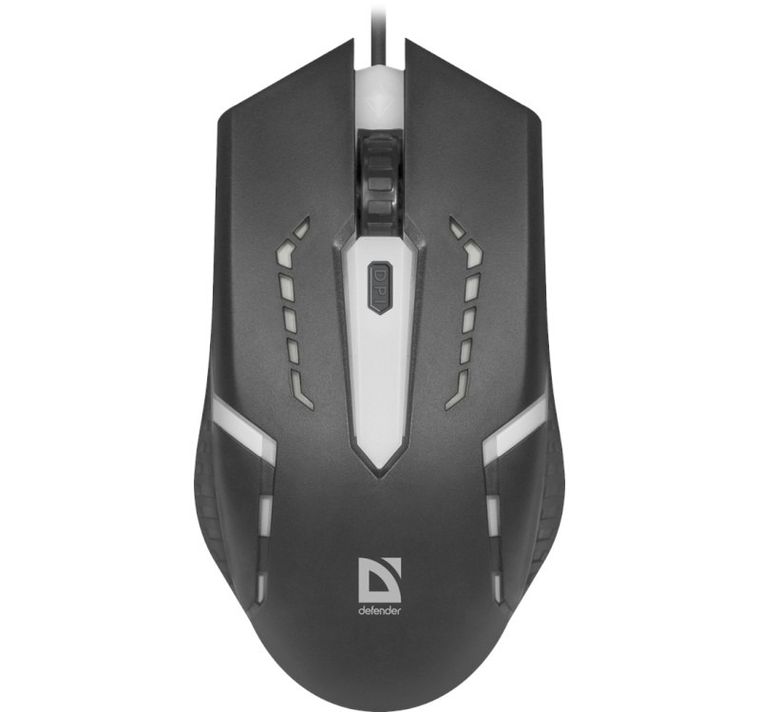Defender, mysz optyczna, Hit Mb-601 Optic LED, 1200dpi, 4p