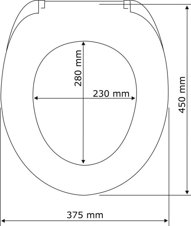 Deska sedesowa, Ottana beige, wolno opadająca