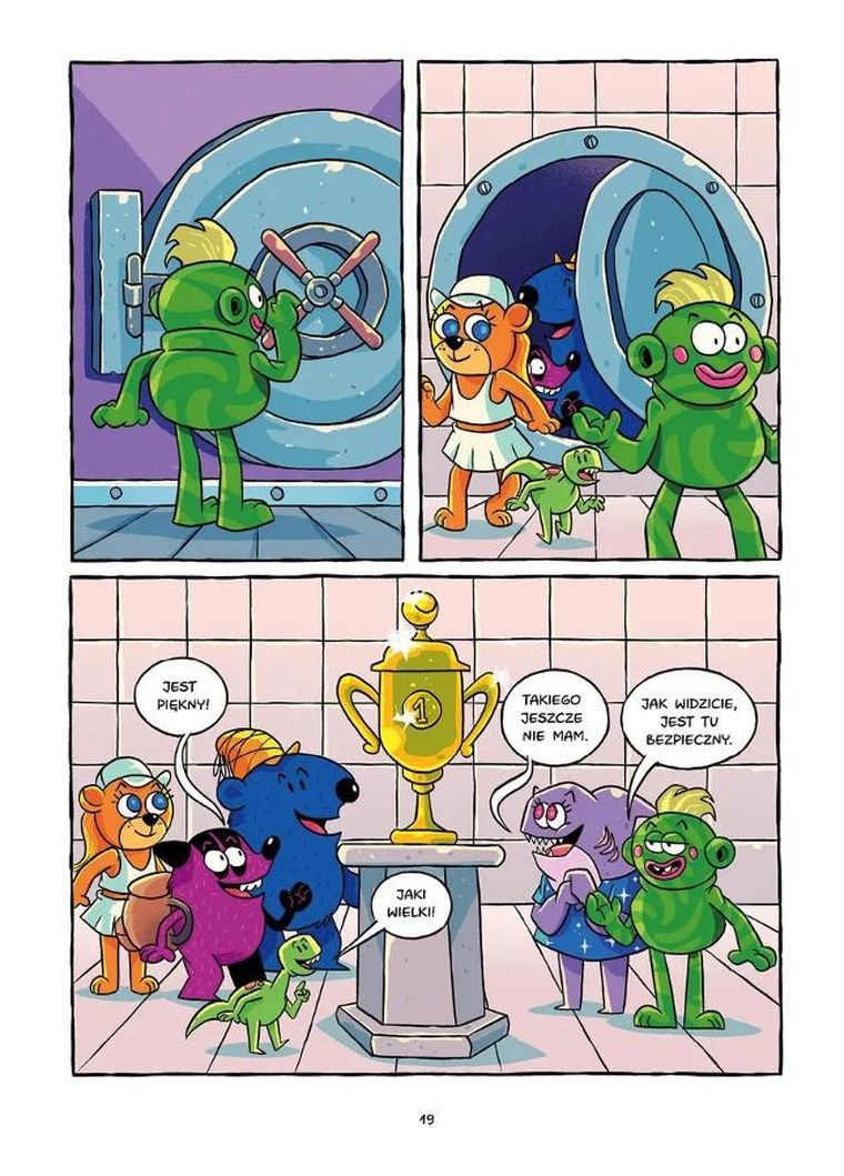 Detektyw Miś Zbyś na tropie. Gdy cię wita kosmita, a rakieta rozbita