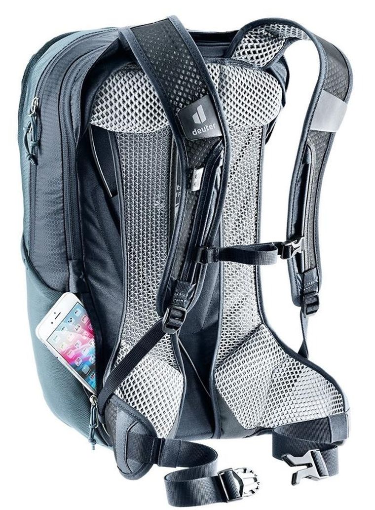 Deuter, Race Air 14, plecak rowerowy, atlantic