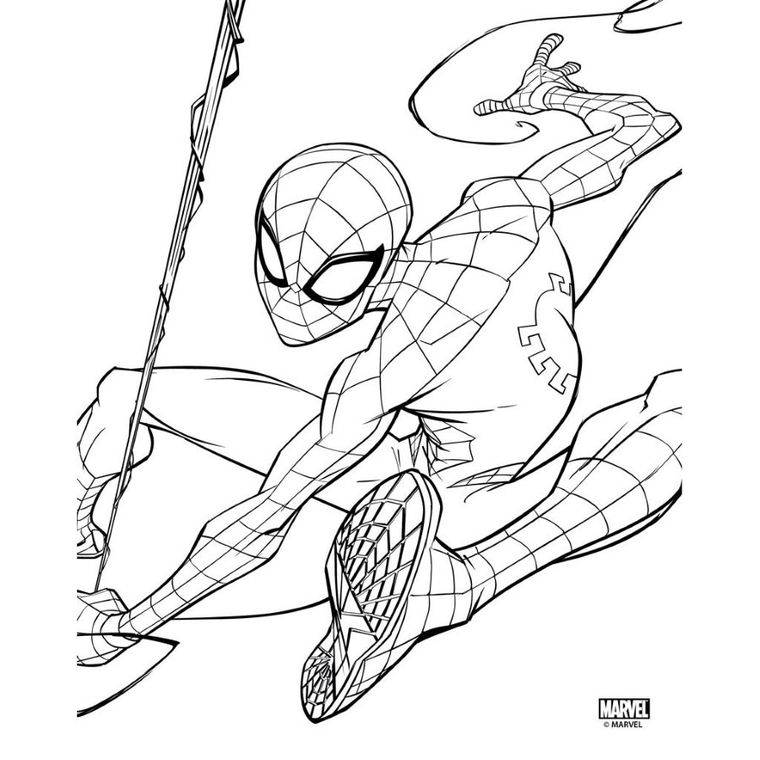 Diakakis, Spider-Man, kolorowanka z naklejkami