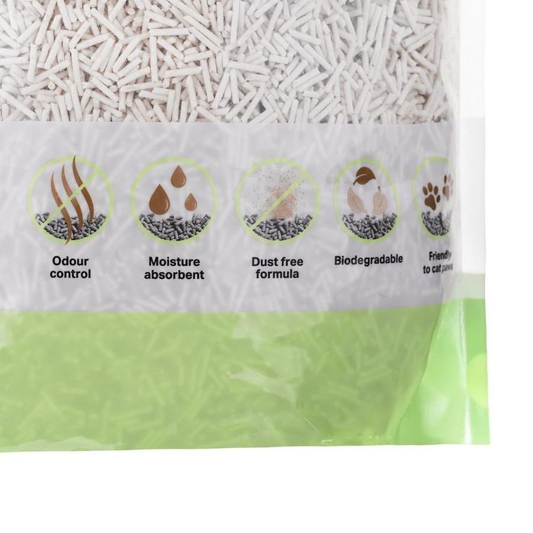 Diamentiq, żwirek tofu zbrylający 2, 5 kg matcha