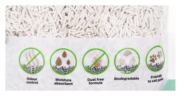 Diamentiq, żwirek tofu zbrylający, matcha, 4kg