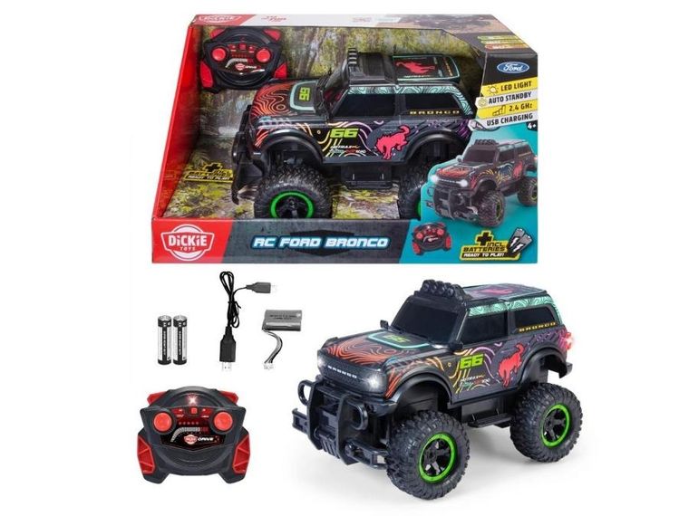 Dickie, Ford Bronco, pojazd zdalnie sterowany, 1:16
