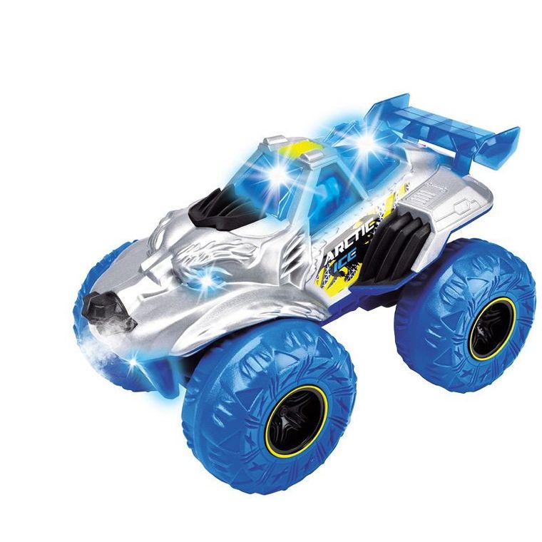 Dickie, Ice Monster, interaktywny pojazd terenowy z funkcją pary, 25 cm
