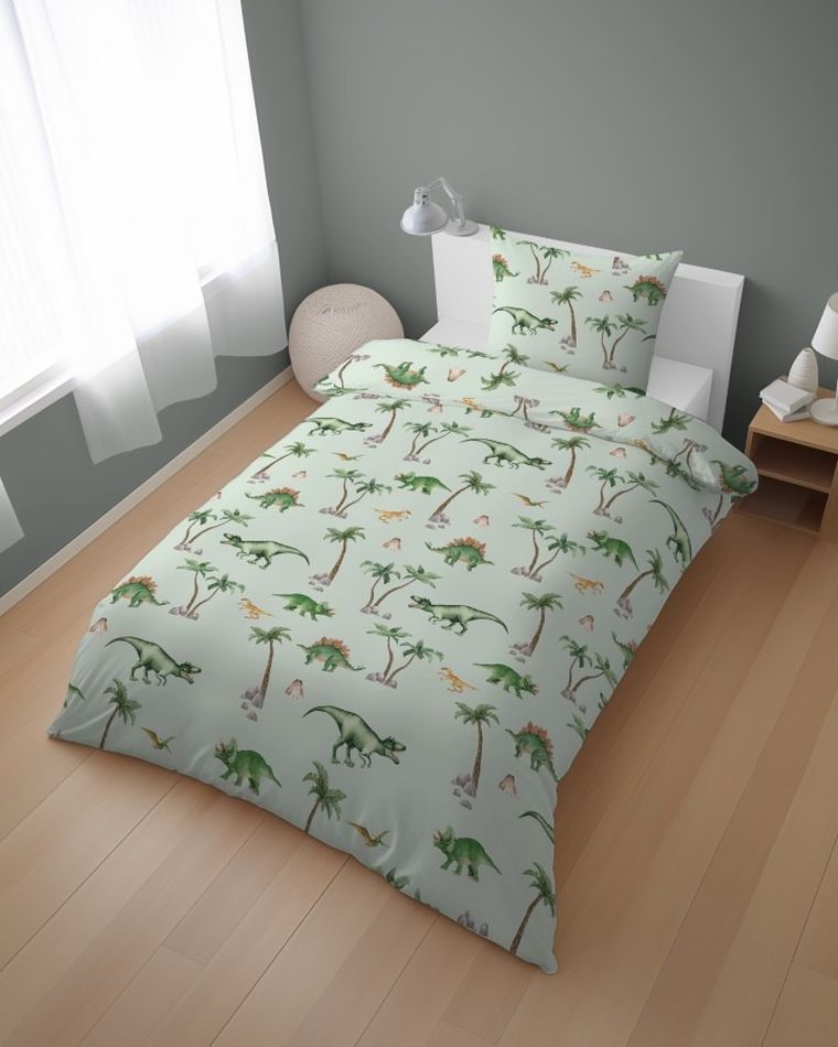 Dinozaury, 2-częściowy komplet pościeli, 160-200 cm