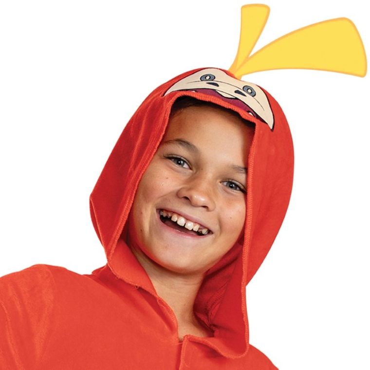 Disguise, Pokemon, Fuecoco, strój karnawałowy, kigurumi, pomarańczowe, 127-136 cm, 7-8 lat