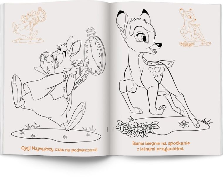 Disney Classic. Kolorowanka z naklejkami