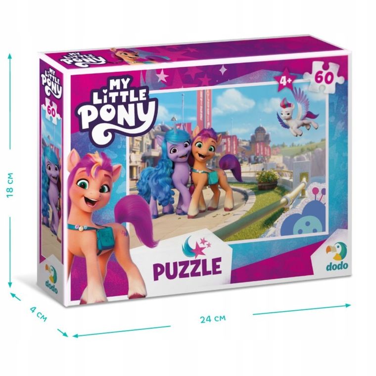 Dodo, My Little Pony, puzzle, 60 elementów