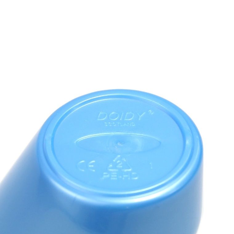 Doidy Cup, niezwykły kubeczek, lazurowy z perłą, 3m+