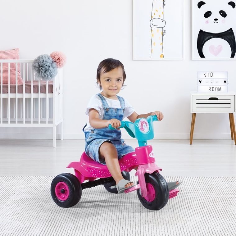 Dolu, Jednorożec, rowerek 3-kołowy, różowy