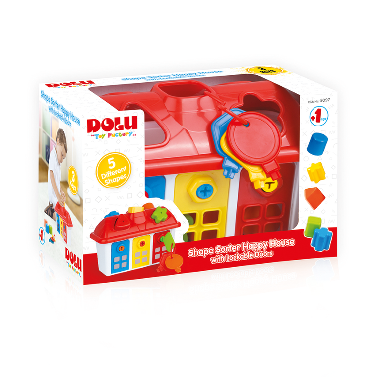 Dolu, sorter, domek z kluczykami