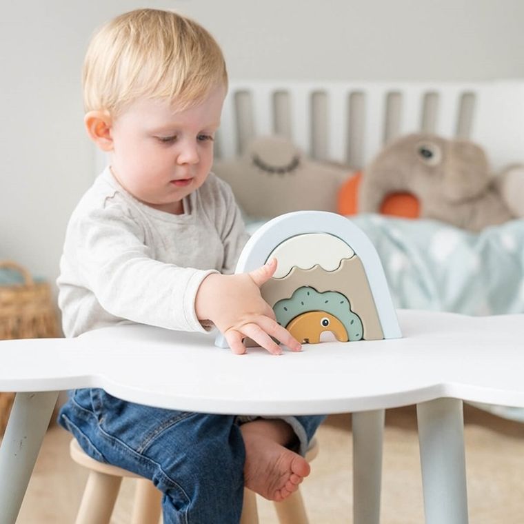 Done By Deer, Antee, drewniana układanka, 5 elementów, mrówkojad