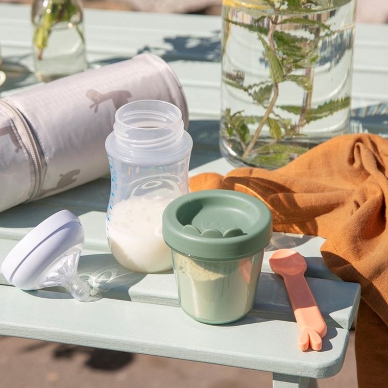 Done By Deer, Croco, pojemniki na żywność dla dzieci, green, 3 szt.