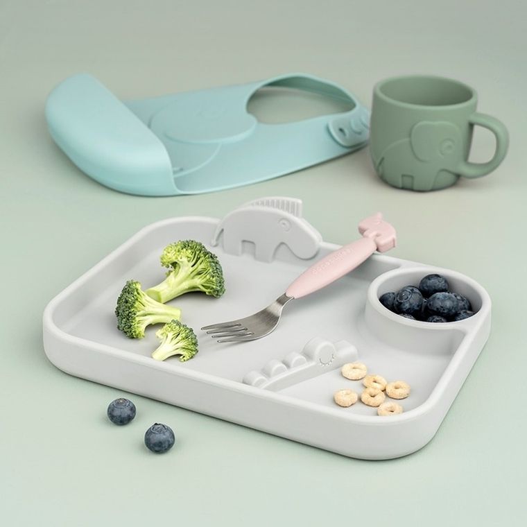 Done by Deer, Peekaboo, Elphee, kubek silikonowy, mustard