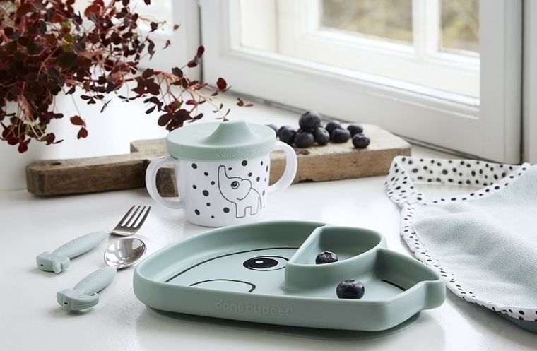 Done by Deer, talerzyk z przyssawką, powder