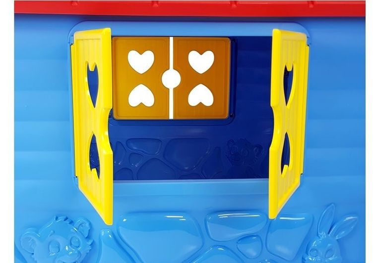 Dorex, domek ogrodowy, niebieski