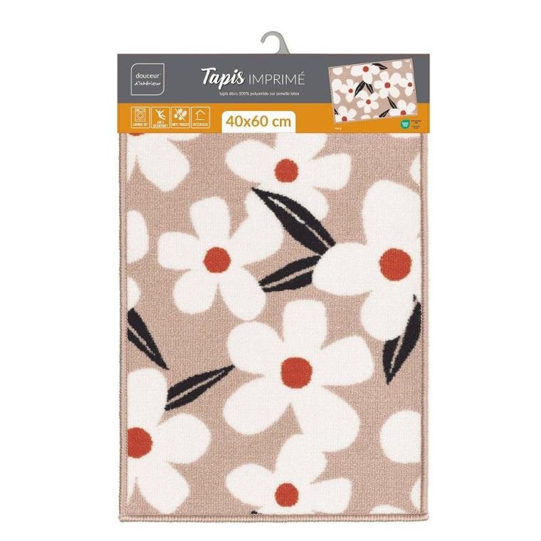 Douceur d'intérieur, antypoślizgowy dywanik, Darcy, 40-60 cm