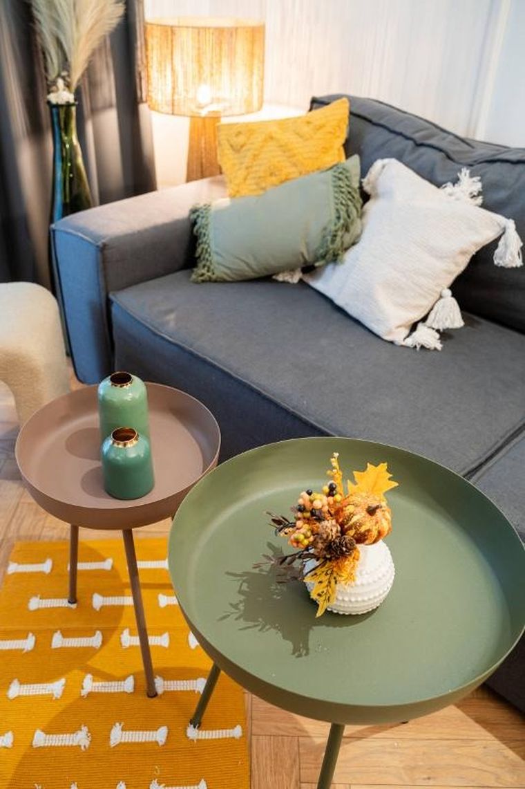 Douceur d'intérieur, dywan bawełniany, Juline, tkany na płasko, 50-80 cm