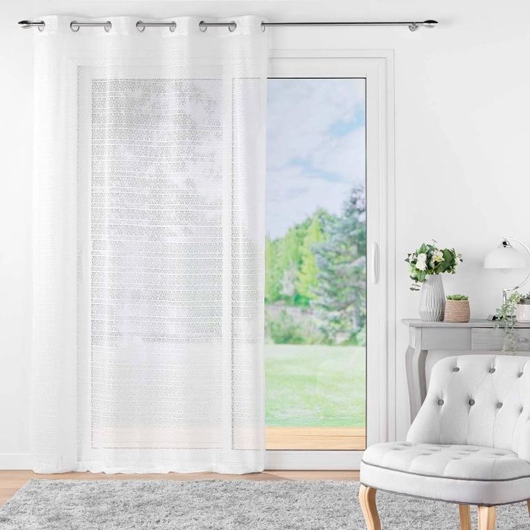 Douceur d'intérieur, firana na przelotkach, Naomie, 140-280 cm