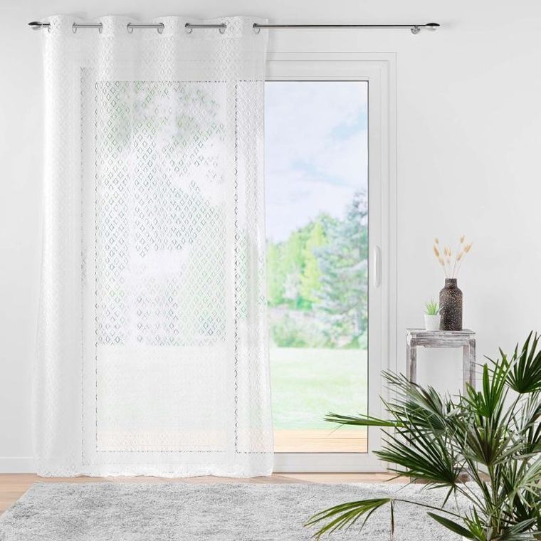 Douceur d'intérieur, firana na przelotkach, Odilia, 140-240 cm