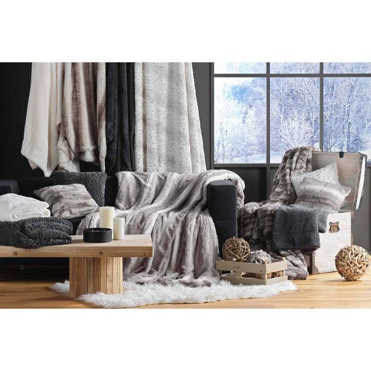 Douceur d'intérieur, koc futrzak, Caresse, 125-150 cm